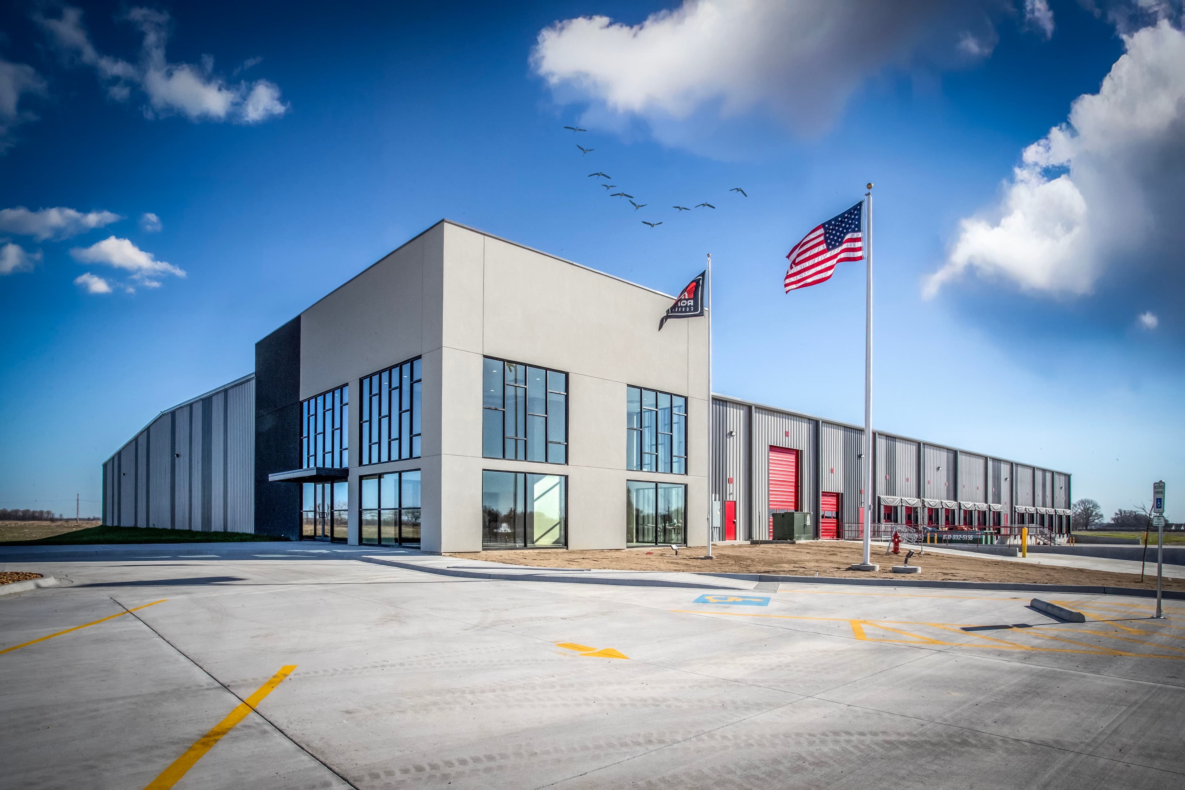 Roach Conveyors facility at Steel Creek in Trumann, AR