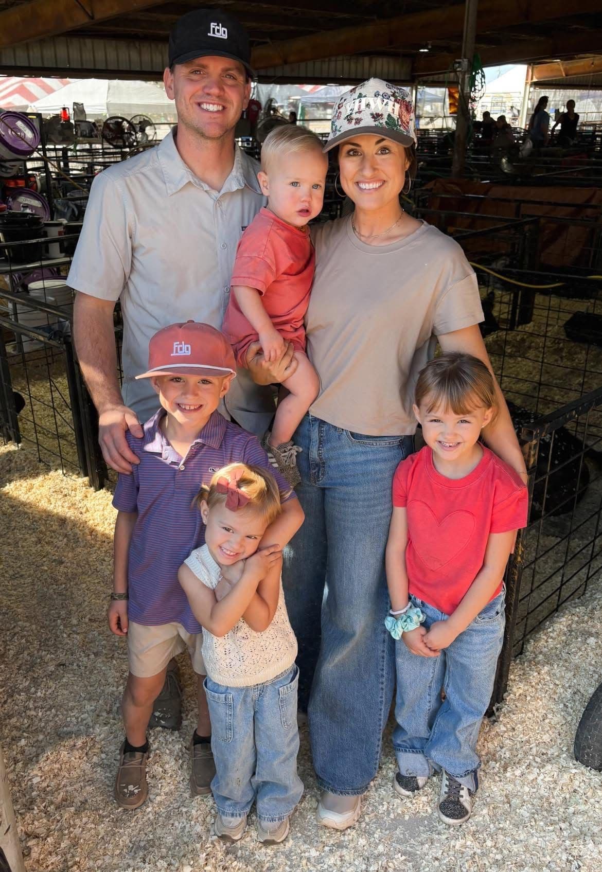 Jordan Leatherman and family