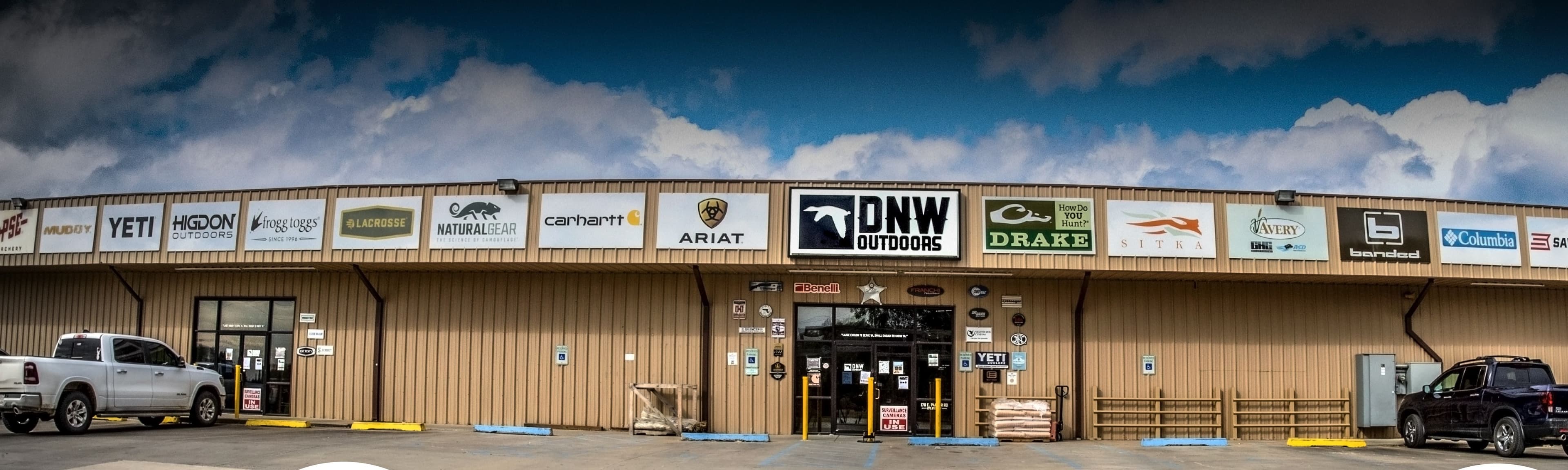 DNW Outdoors & Automotive storefront in Jonesboro, AR